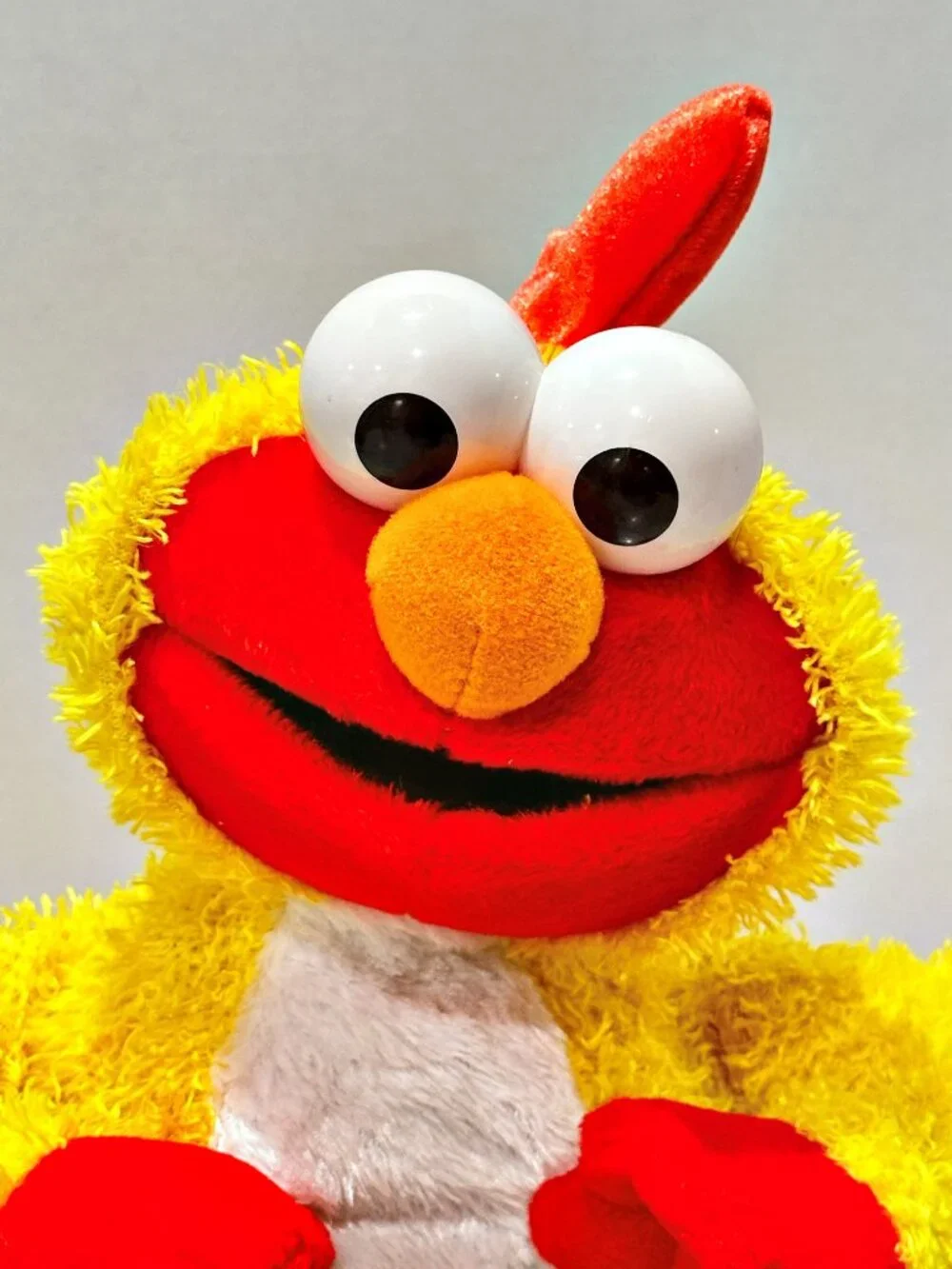 Chicken Dance Elmo Sesame Street VTG 2001 Fisher Price Sings Flaps Arms WORKS!!